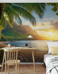 Papier Peint Plage - Paradis Hawaï