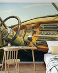 Vintage Car Wallpaper - Oldtimer Dashboard
