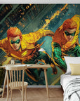 Papier Peint Super – Duo de Justiciers