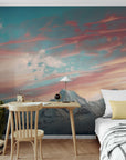 Mountain Wallpaper – Pink Sky Peaks