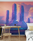 Surrealist Wallpaper - Twilight Rocks