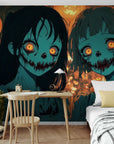 Papier Peint Halloween – Jumelles Maudites