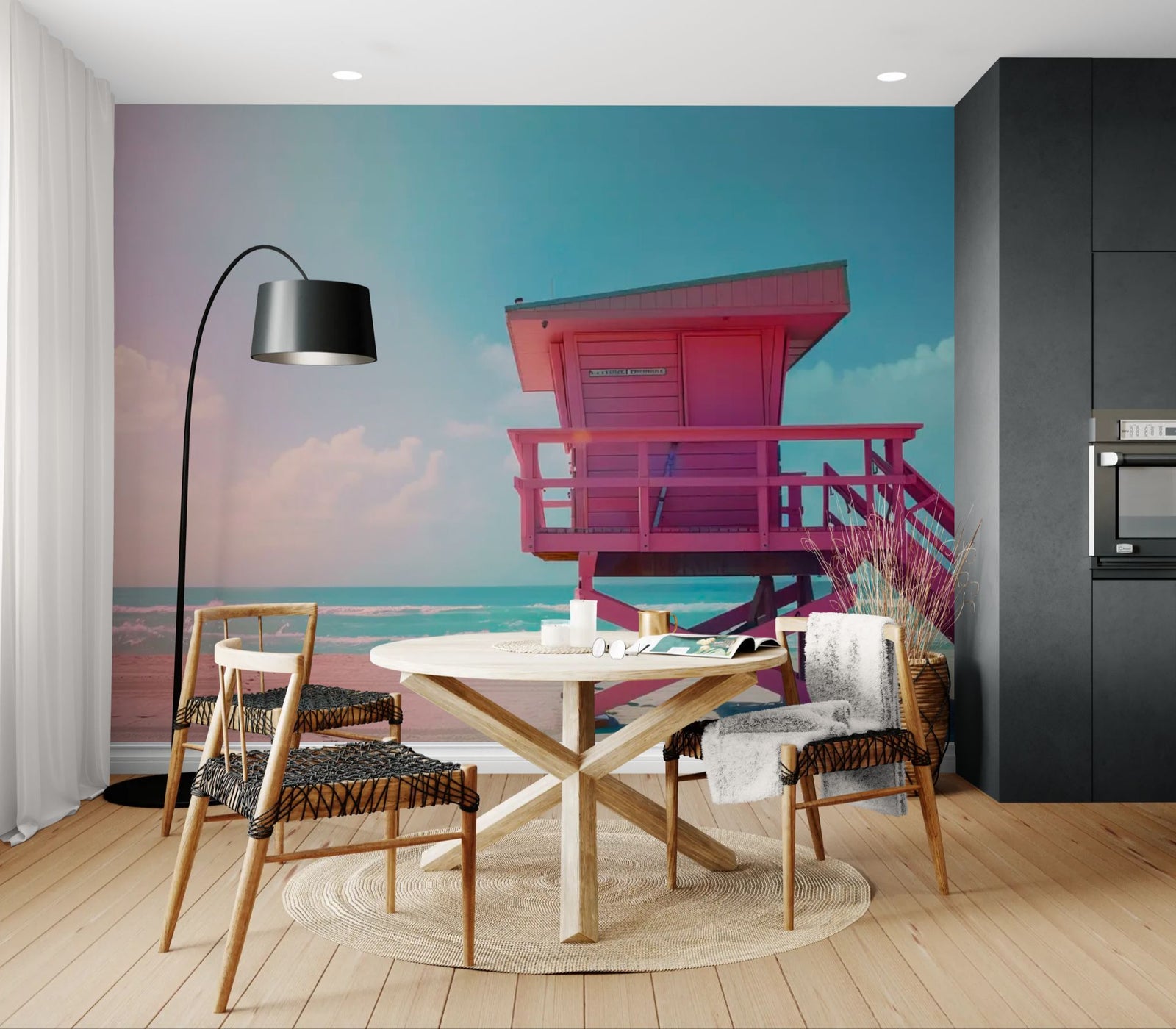 Beach wallpaper – first aid station