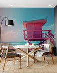 Beach wallpaper – first aid station