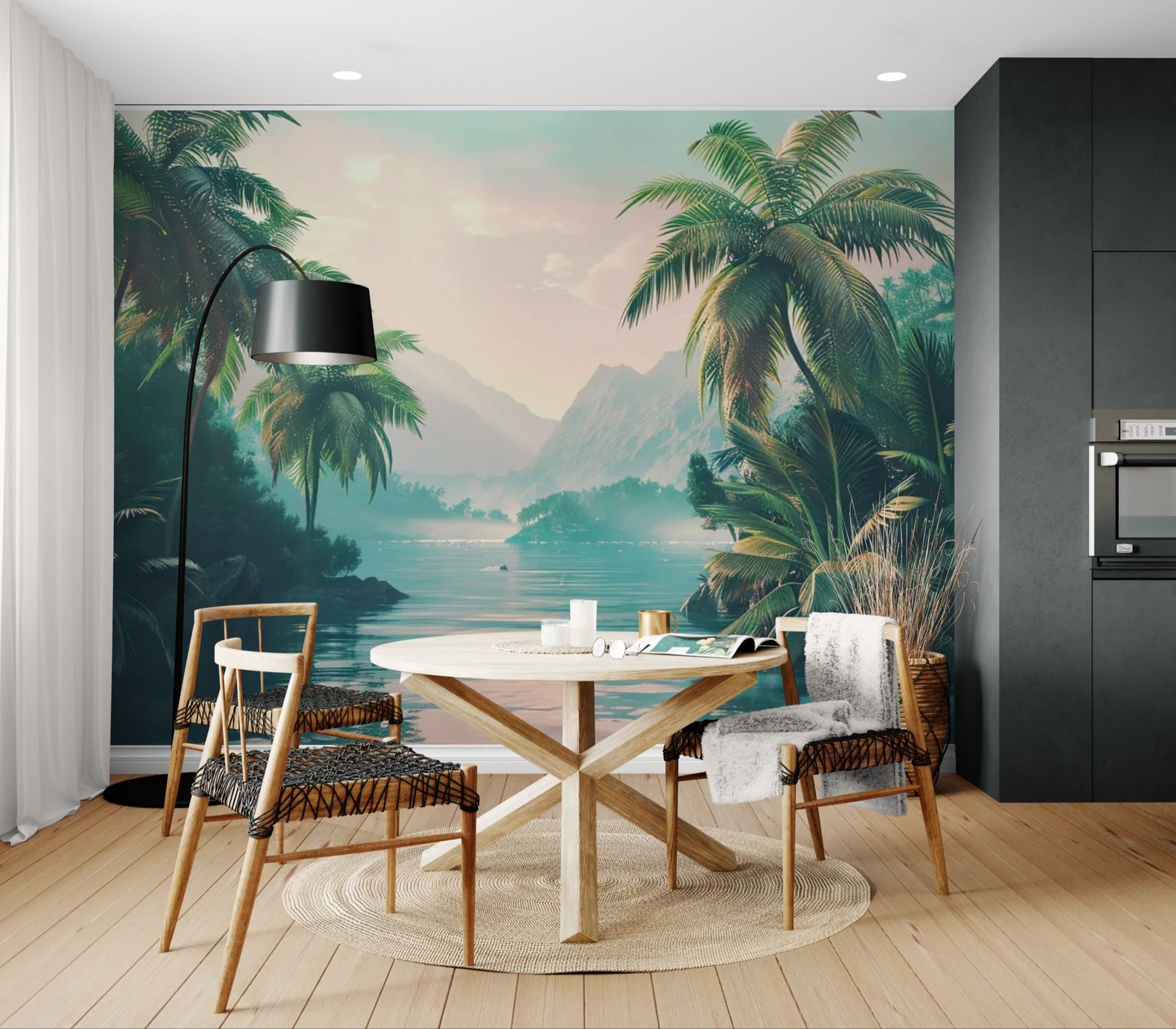 Tropical Wallpaper – Lush Island Landscape