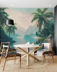 Tropical Wallpaper – Lush Island Landscape