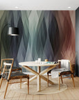 Abstract Wallpaper – Soft Geometric Undulations