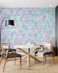 Graphic Wallpaper – Pastel Triangles