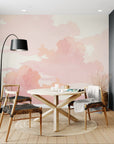 Abstract Wallpaper – Pastel Watercolor Clouds