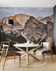 Mountain wallpaper – wild mineral relief
