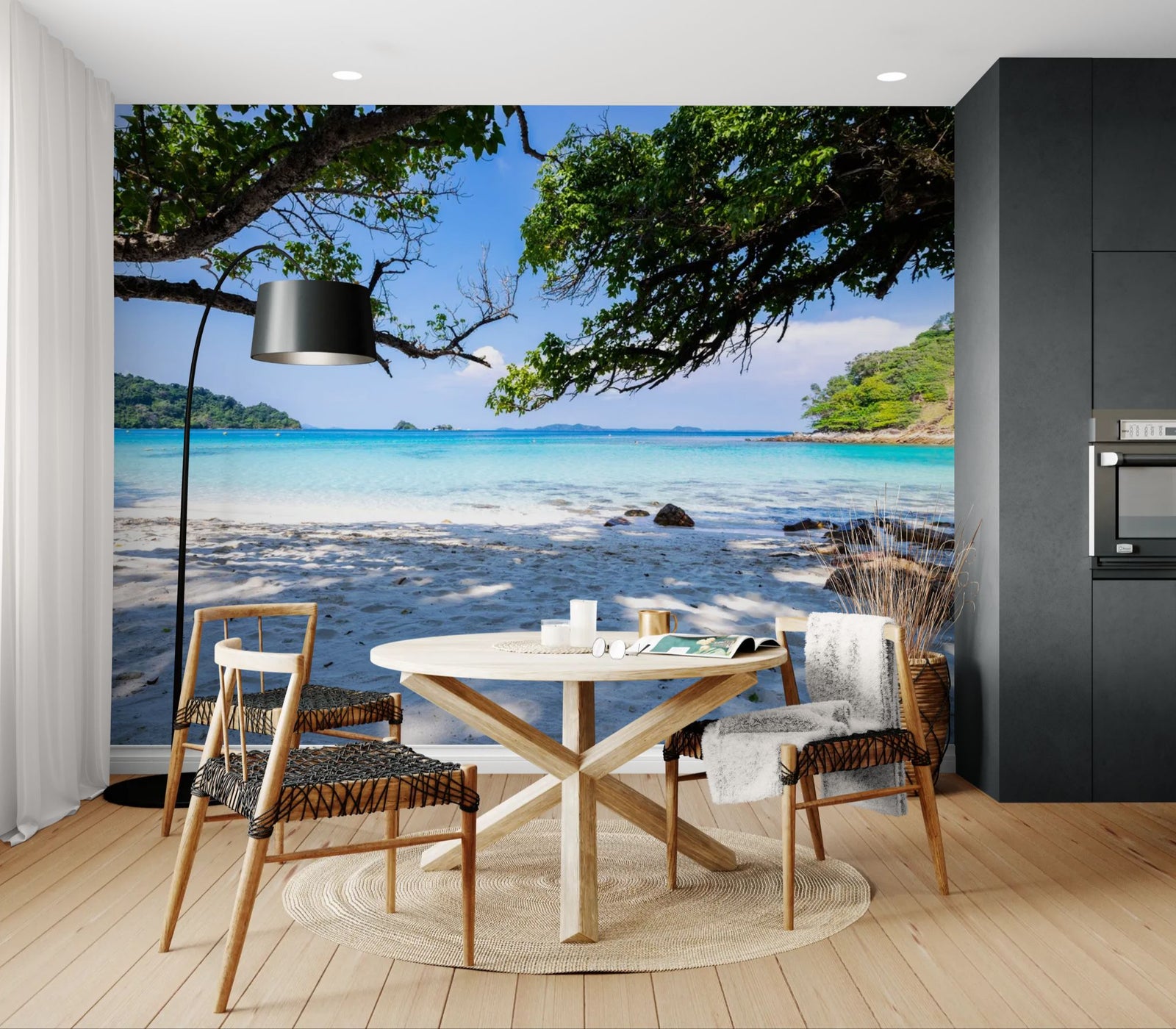 Beach wallpaper – tropical lagoon