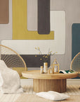 Geometric Wallpaper – Colorful Retro Shapes
