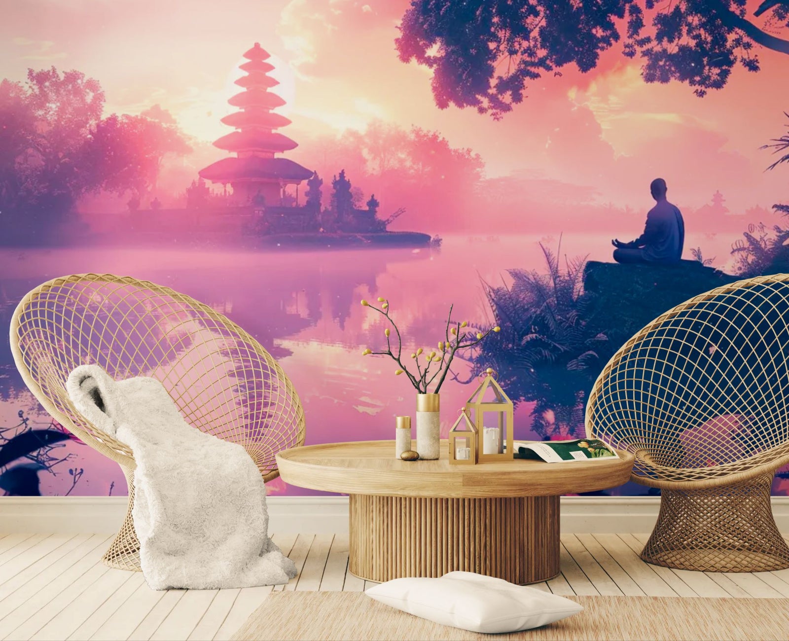 Asian Wallpaper – Sacred Spiritual Temple