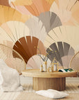 Abstract wallpaper – Retro fan pattern
