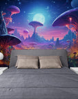 Fantasy wallpaper – Luminous mushroom world