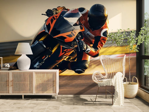 Motorcycle wallpaper – Modern sports racing