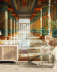 Egyptian Wallpaper – Sacred Hieroglyphic Columns