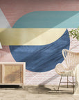 Geometric Wallpaper – Textured Modern Shapes