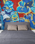 Graffiti wallpaper – Colorful urban mural