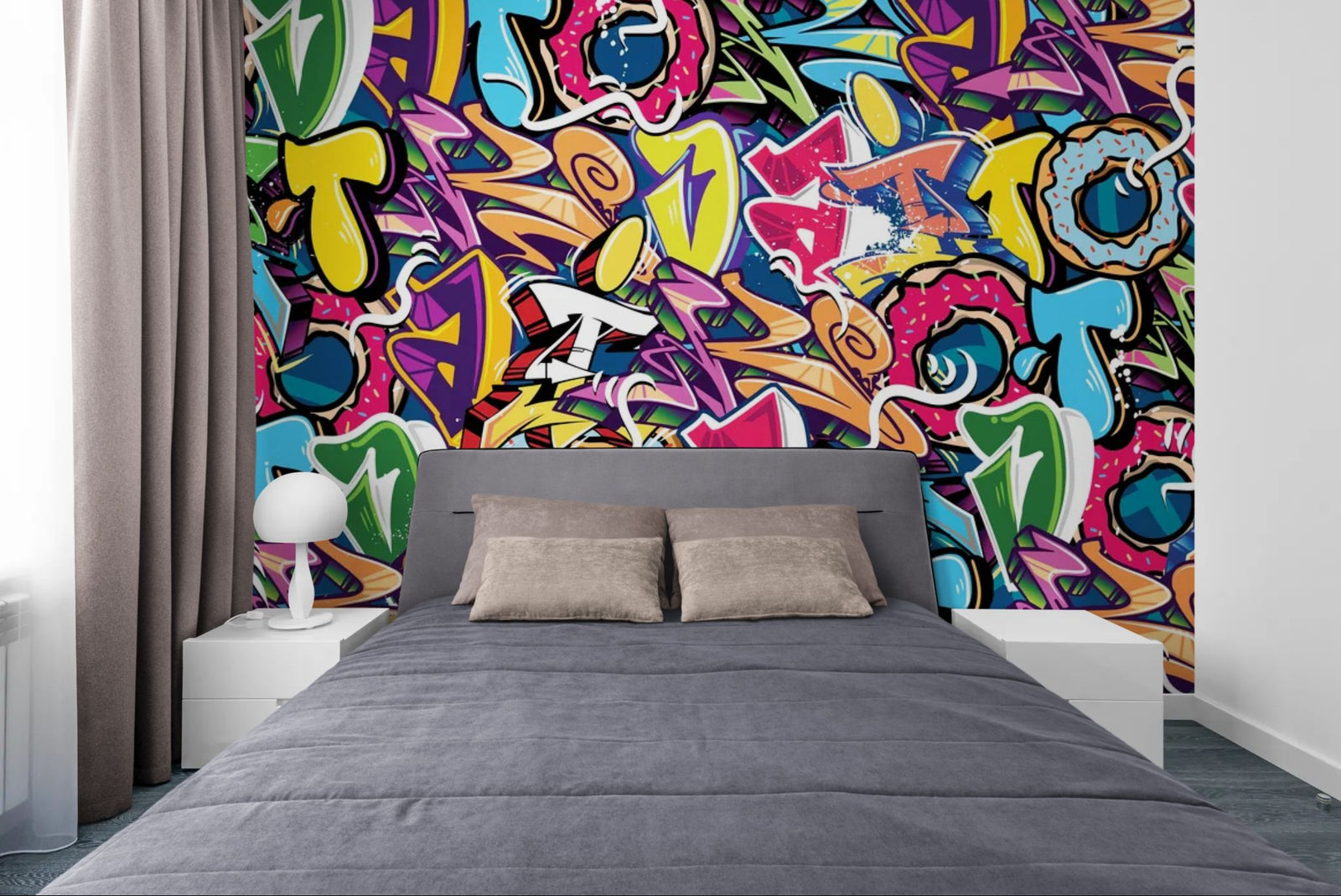 Graffiti wallpaper – Pop and vibrant urban designs