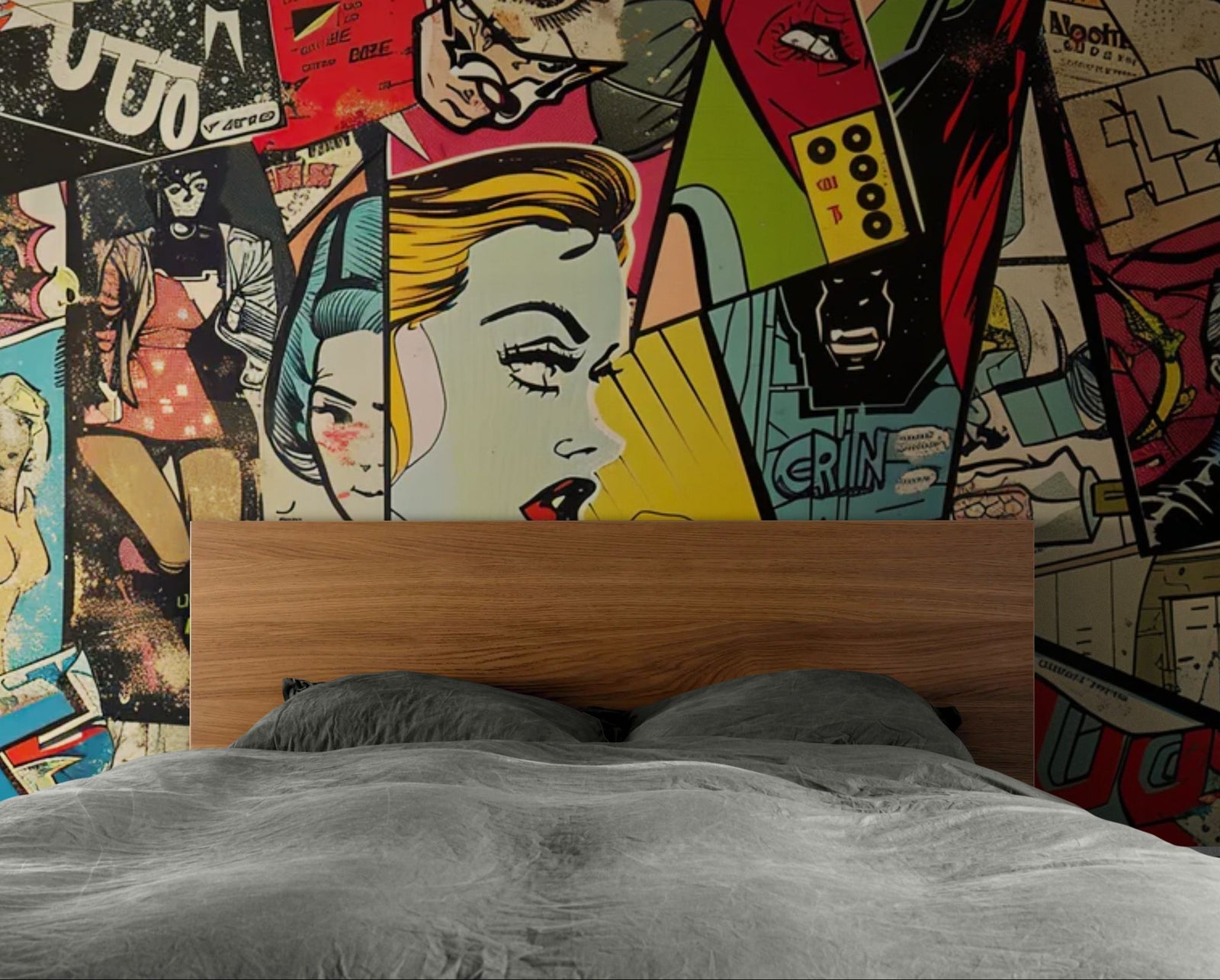 Comic strip wallpaper – Urban comics