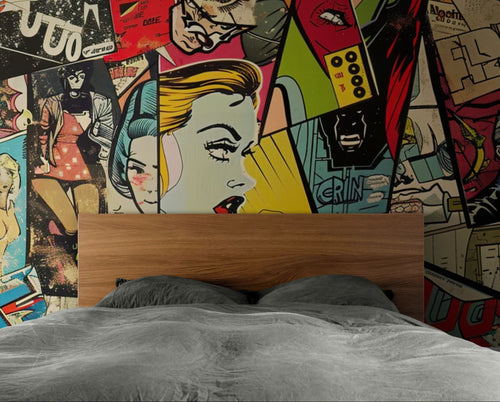 Papier peint Bande dessinée – Comics urbains