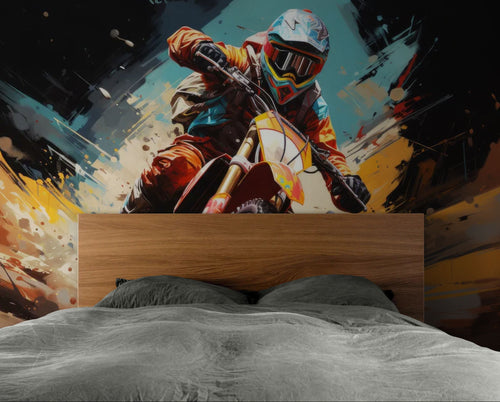Sport wallpaper – motocross in action