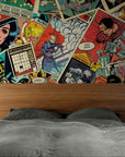 Comic strip wallpaper – Pop art collage