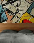 Comic Strip Wallpaper – Vintage Vignettes