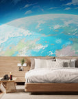 Space wallpaper – celestial view of a planet