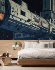 Science fiction wallpaper – advanced orbital station