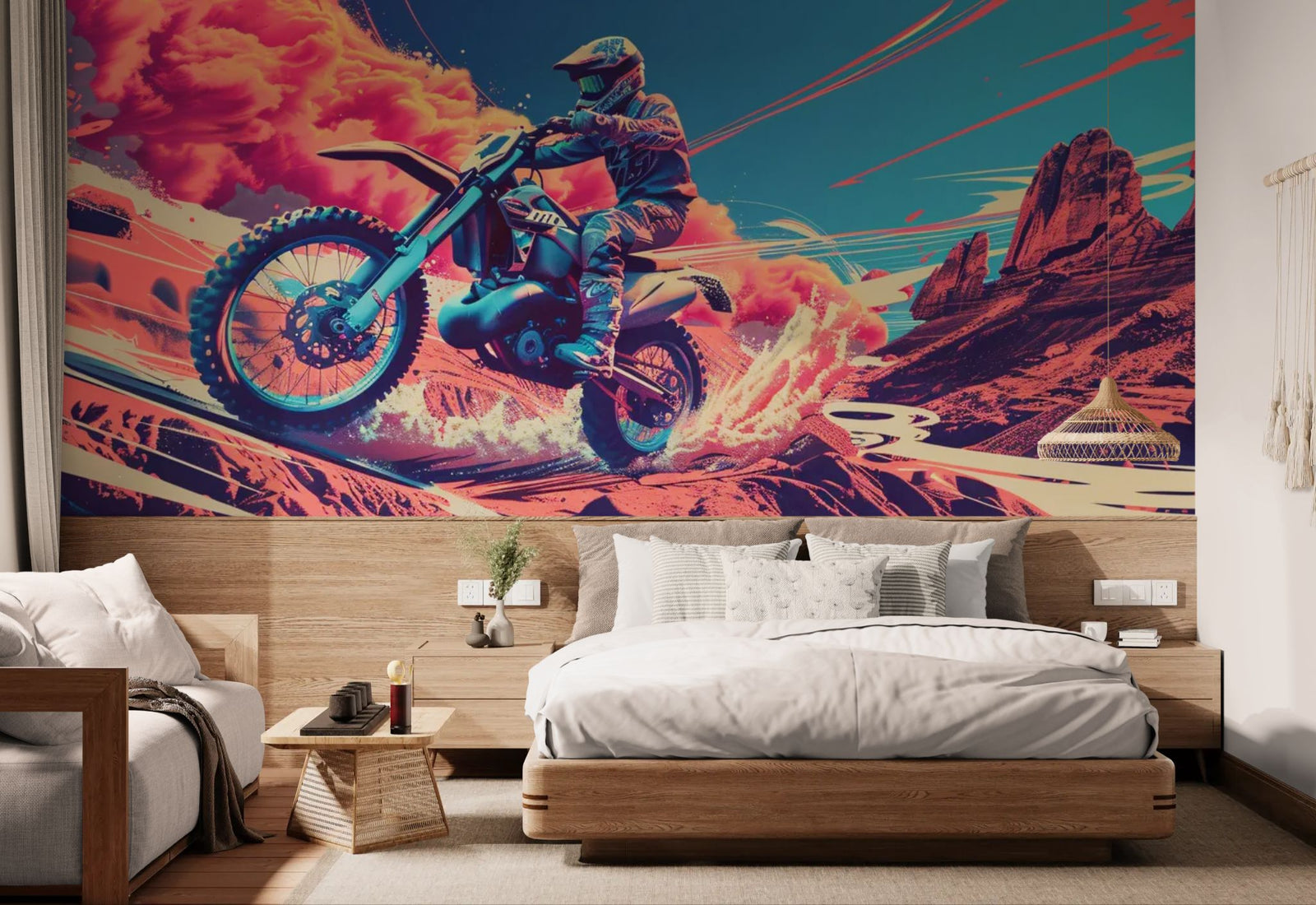 Sport wallpaper – desert graphic motocross