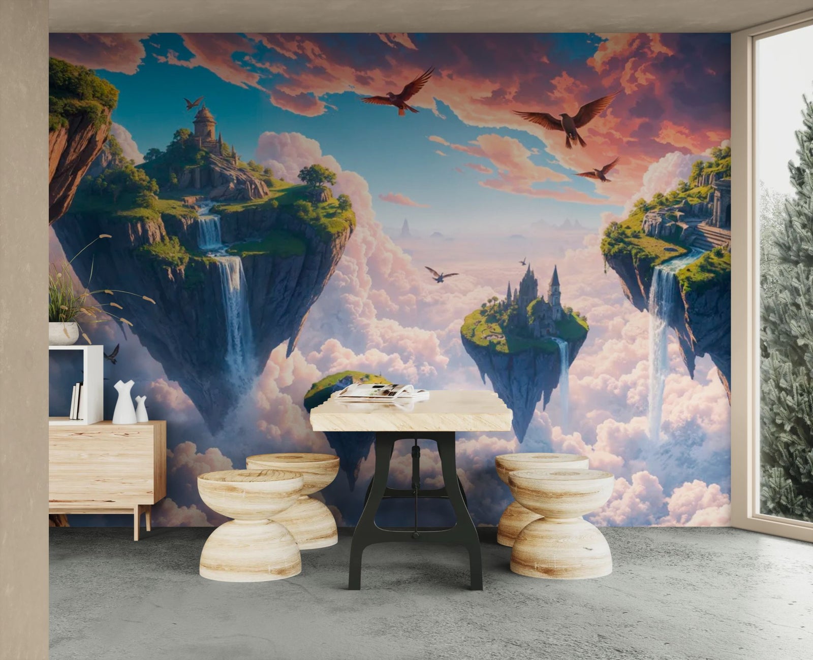 Fantasy wallpaper – Floating Islands