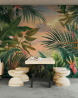 Jungle wallpaper – Lush and elegant tropical foliage