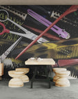 Papier peint art & déco – Outils de coiffure