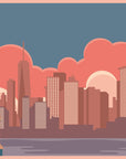City wallpaper – illustrated New York