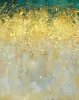 Papier Peint Art & Déco - Éclat d’Or Abstrait
