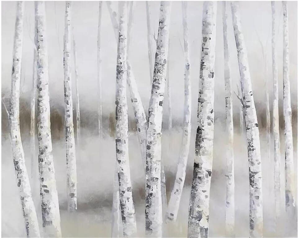 Forest Wallpaper - Winter Birches