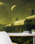 Papier Peint Science-Fiction - Colonies Interstellaires