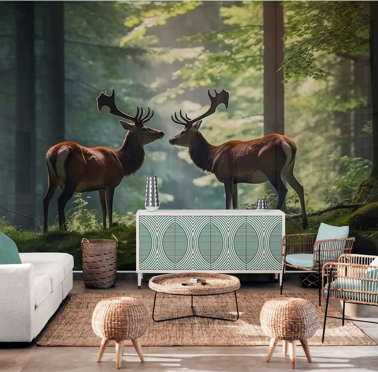 Animal Wallpaper - Deer in a Clearing