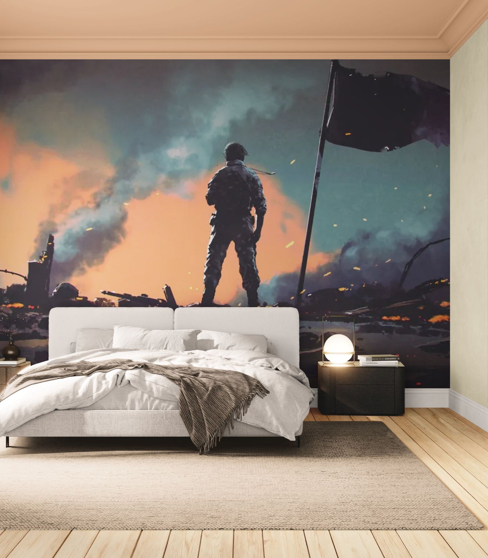 papier peint guerre - dernier soldat