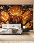 Papier Peint Halloween Anime - Reine Citrouille