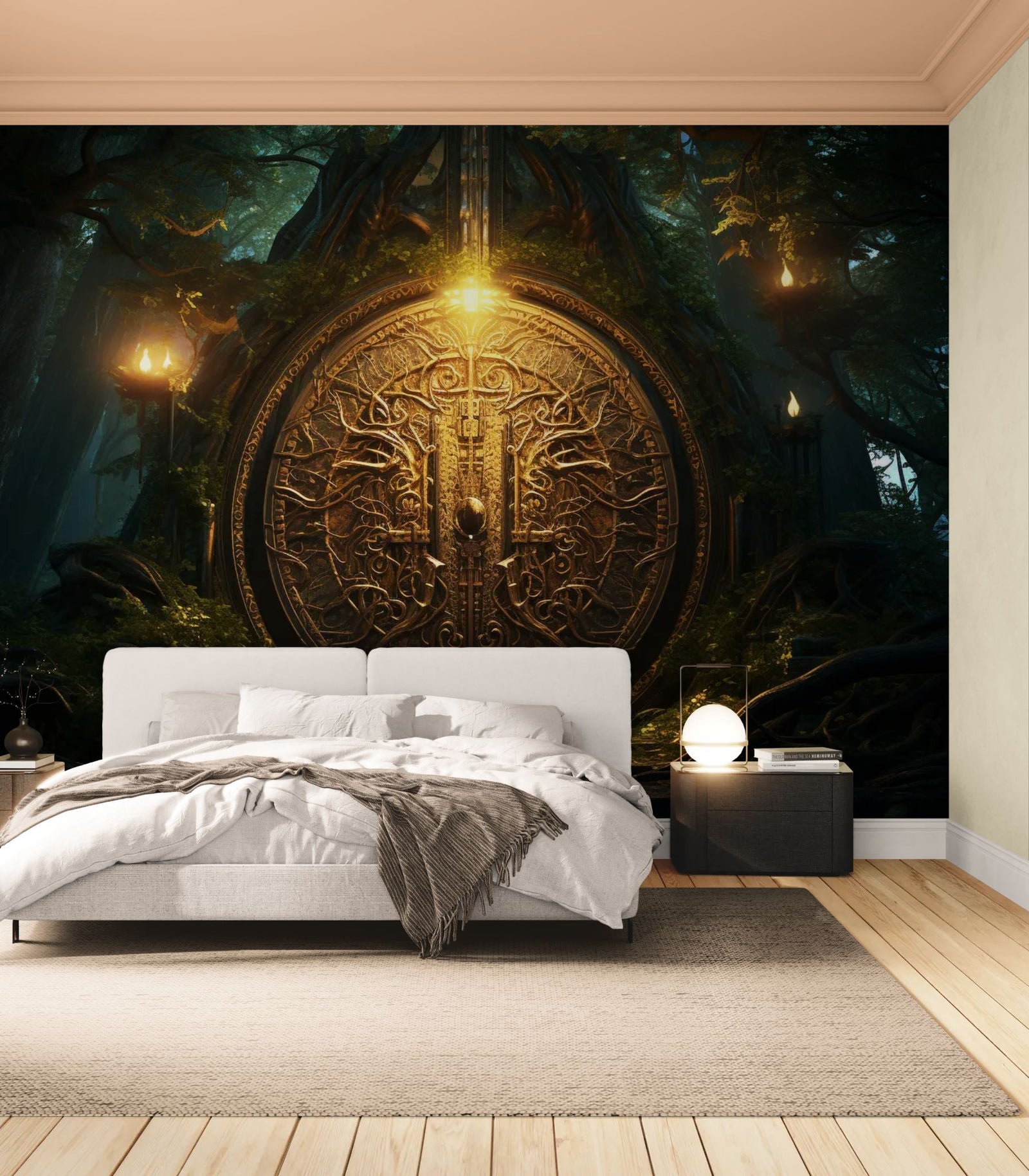Papier Peint Fantasy - Porte des Anciens