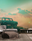 Landscape wallpaper – pastel dreamy travel atmosphere