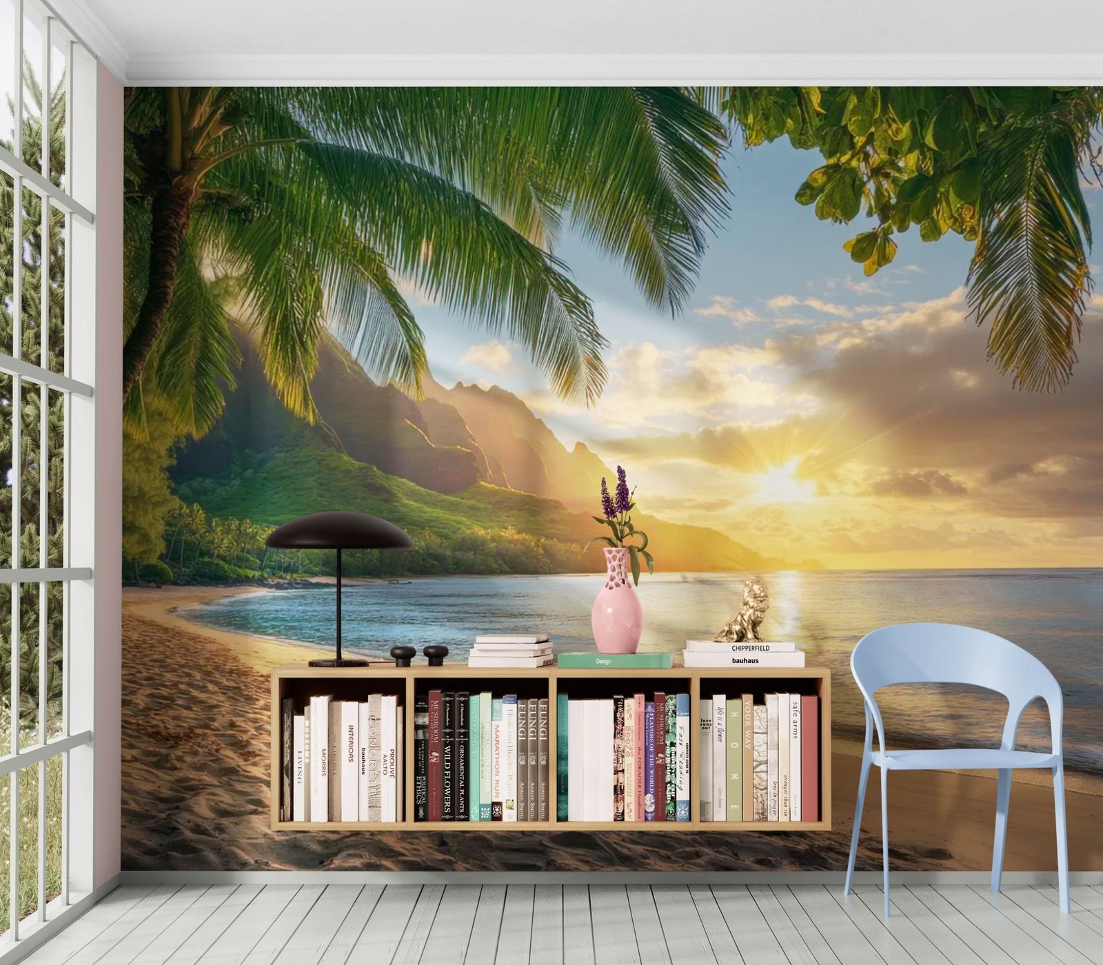 Papier Peint Plage - Paradis Hawaï