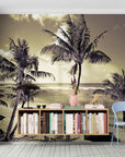 Papier Peint Plage – Palm Beach Vintage