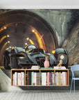 Car Wallpaper - Supercar in Illuminated Tunnel