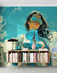 Wallpaper Illustration – Futuristic Heroine