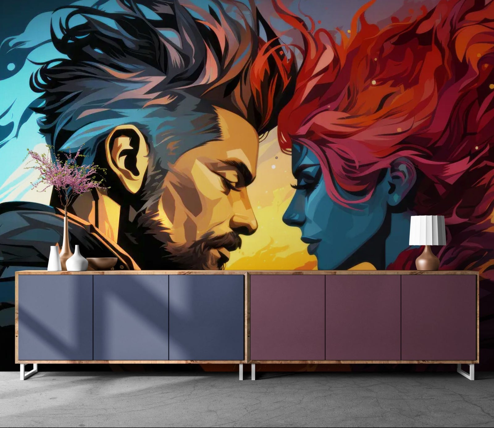 papier peint art & déco - Femme et Homme