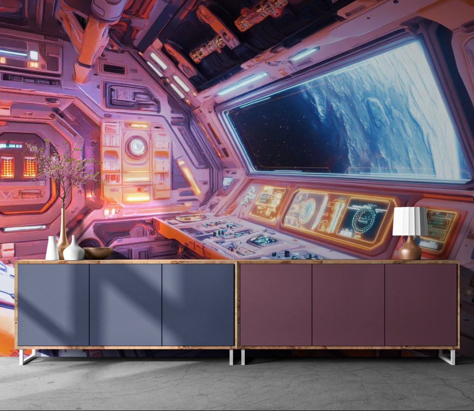 Papier Peint Espace - Passerelle Orbitalis